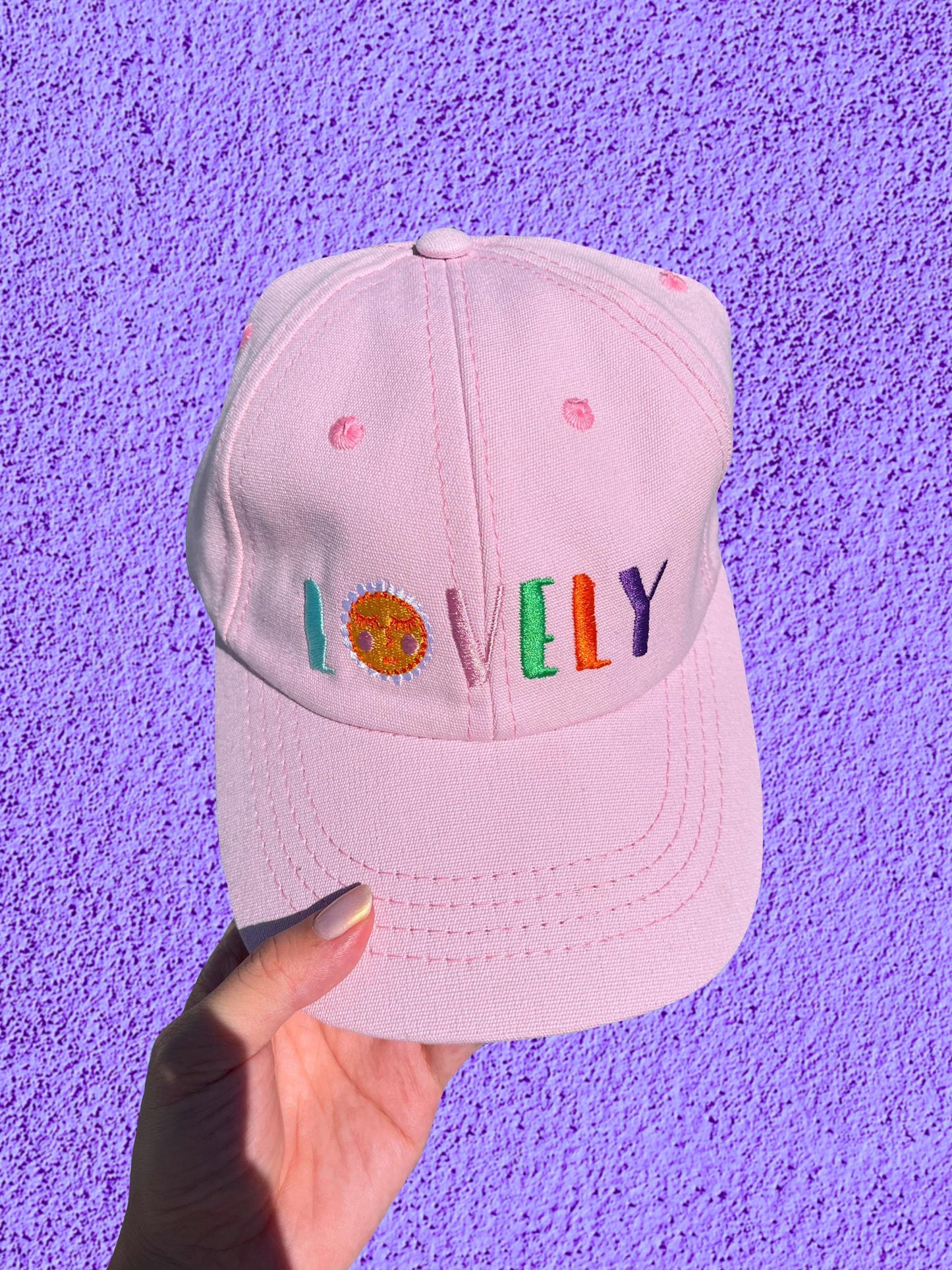 Gorra Rosa Pastel Lovely