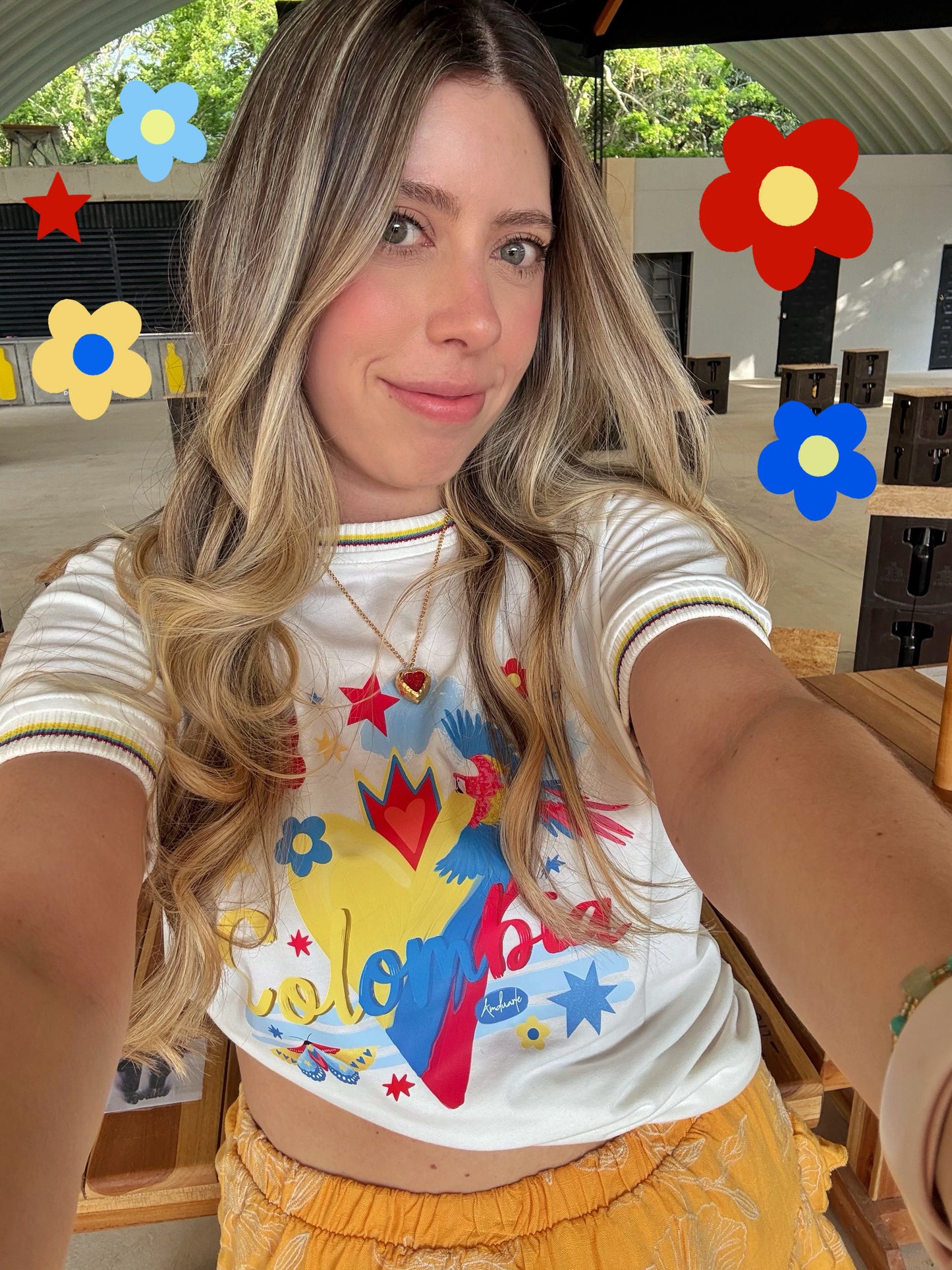 Camiseta Latido Tricolor