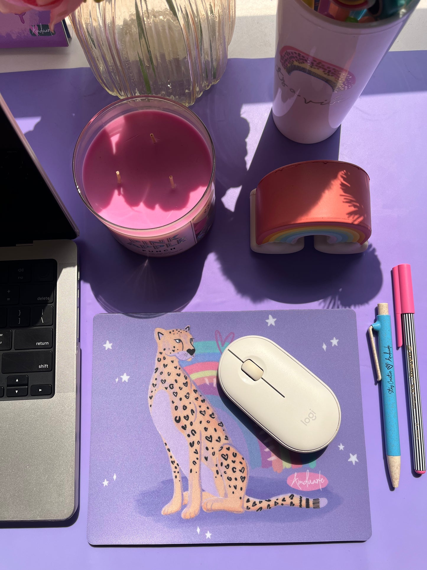 Mouse pad Leopard Vibes