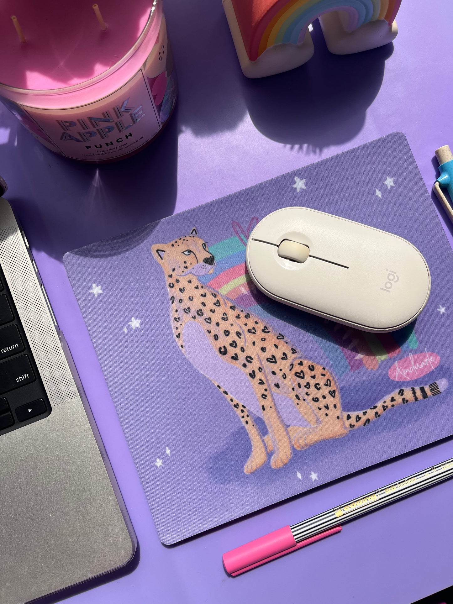 Mouse pad Leopard Vibes