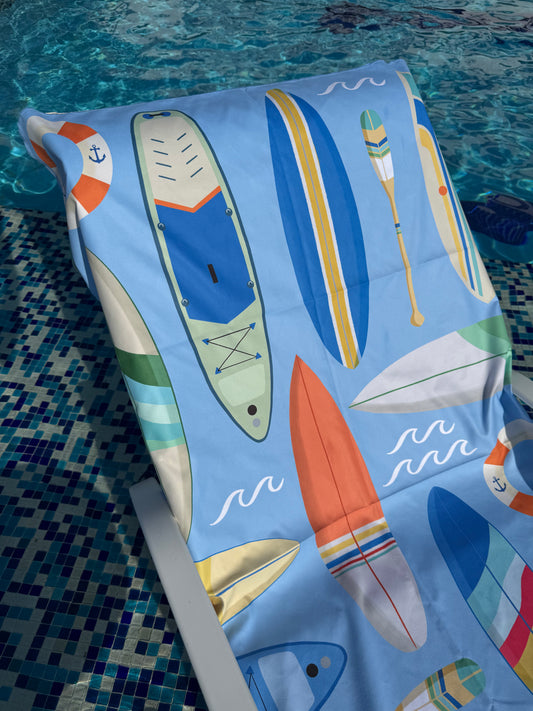 Toalla microfibra Sobre las olas