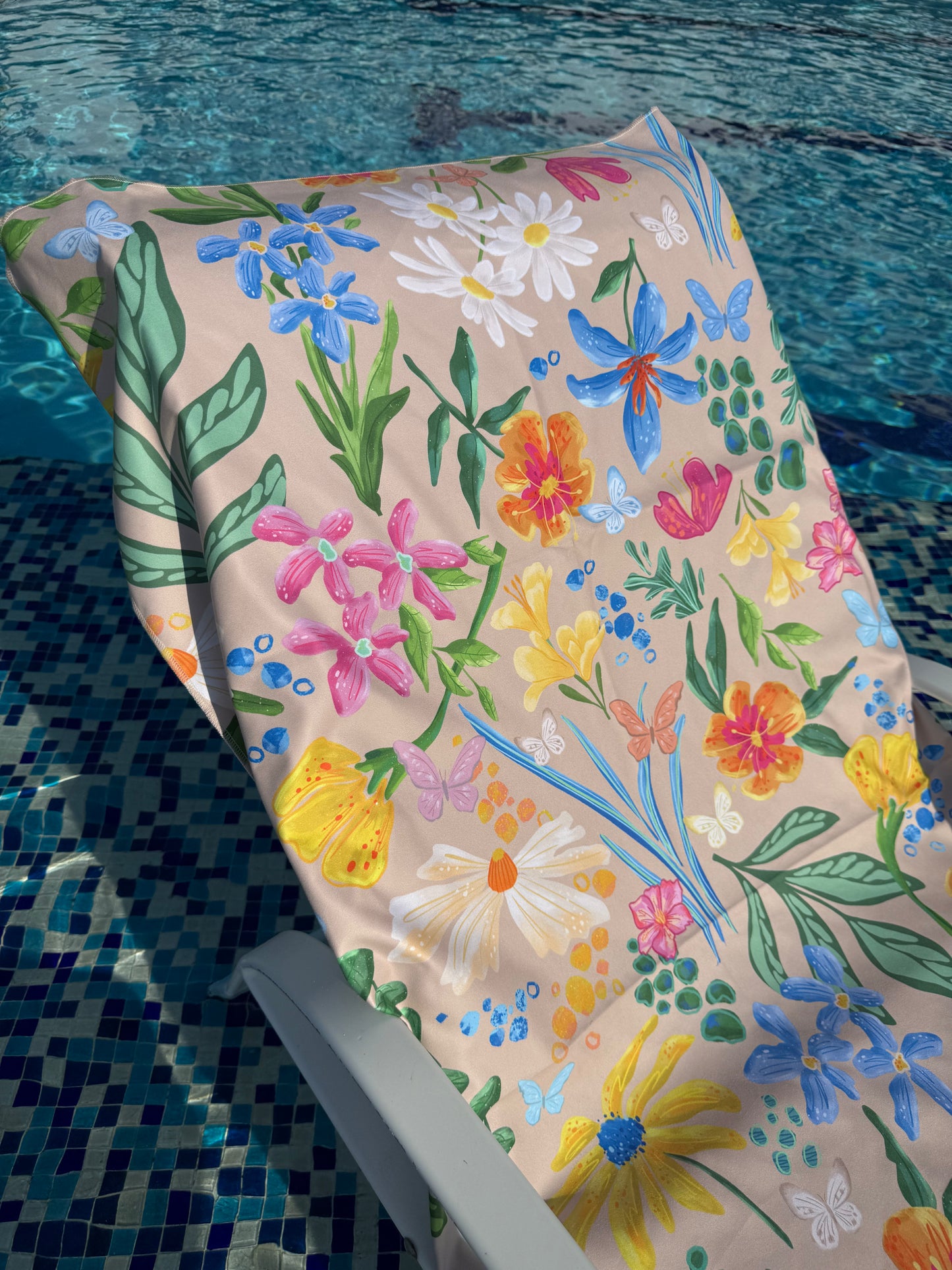 Toalla microfibra Florecer