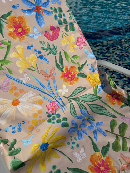 Toalla microfibra Florecer