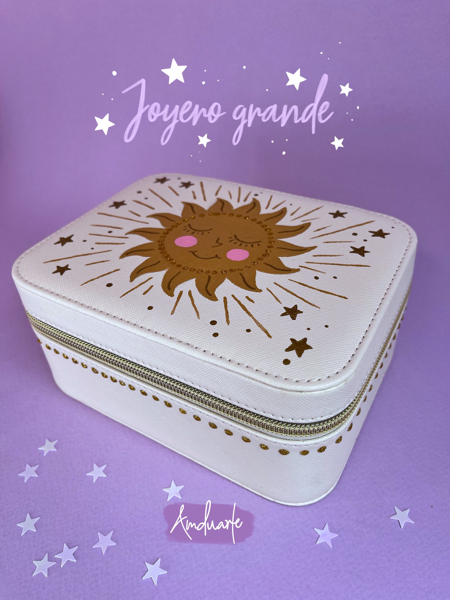 Joyero grande sol beige