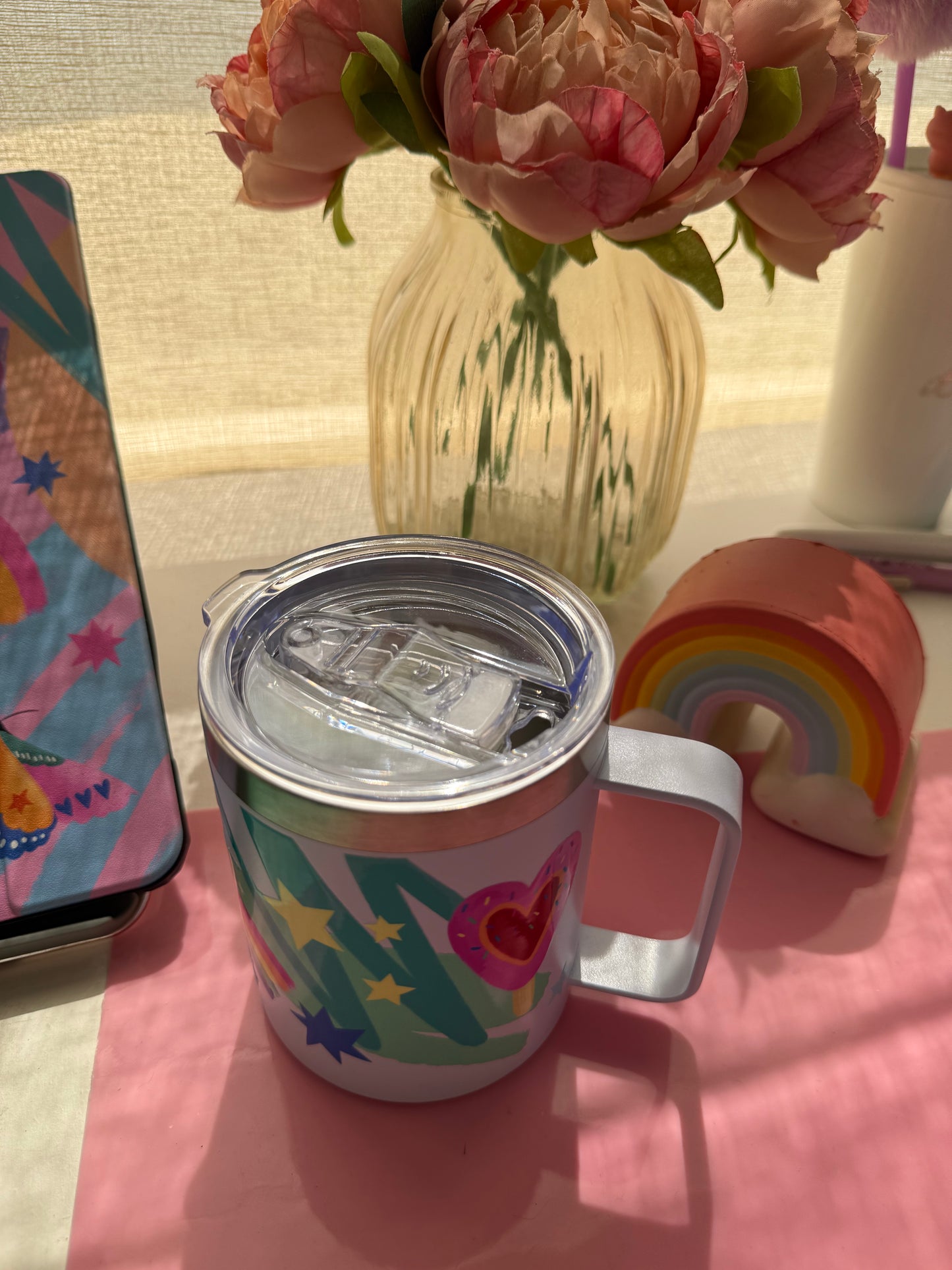 Termo tipo mug - Eres mágica blanco 350 ml