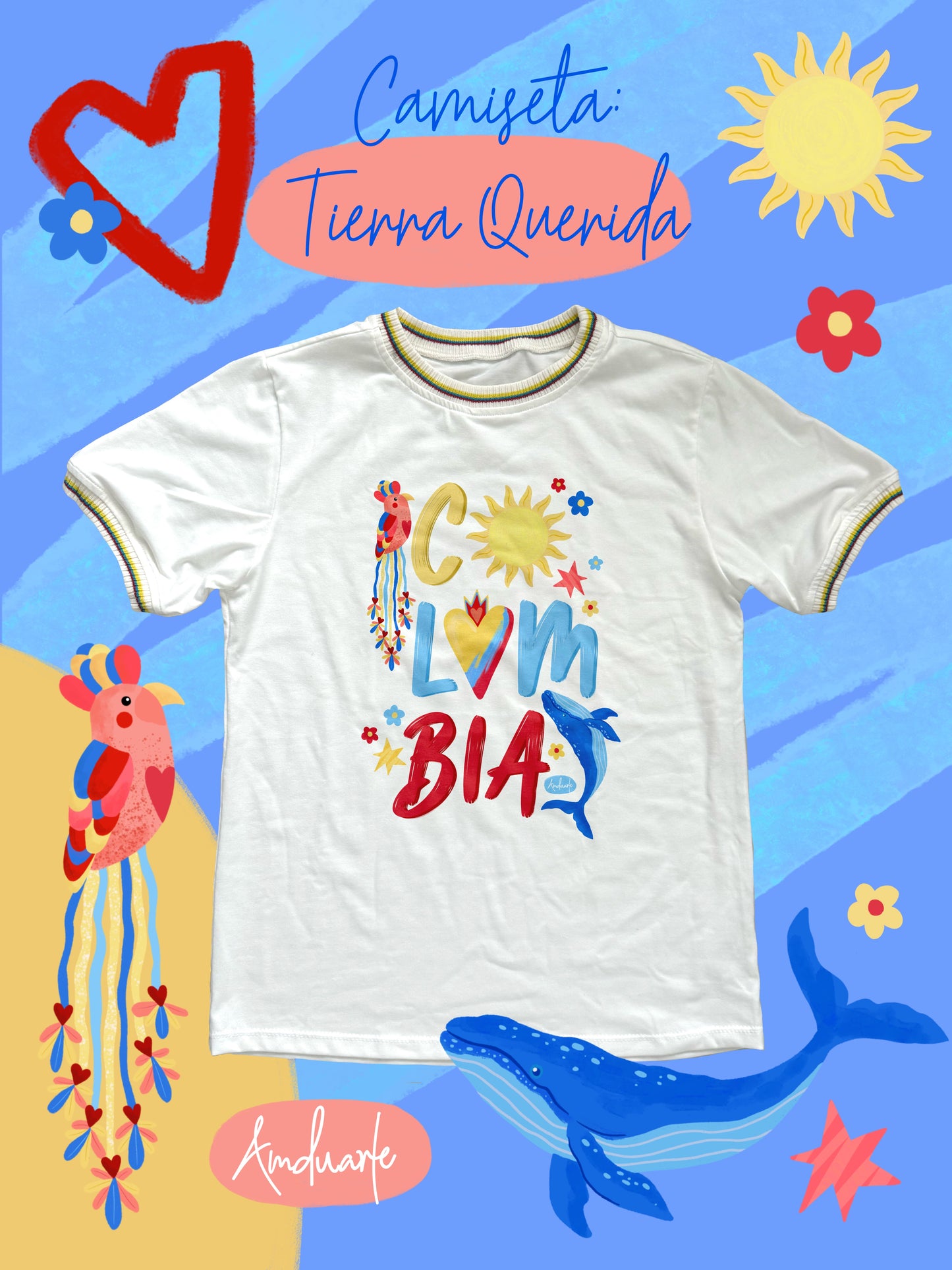 PREVENTA Camiseta Tierra Querida