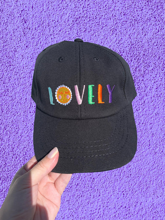 Gorra Negra Lovely